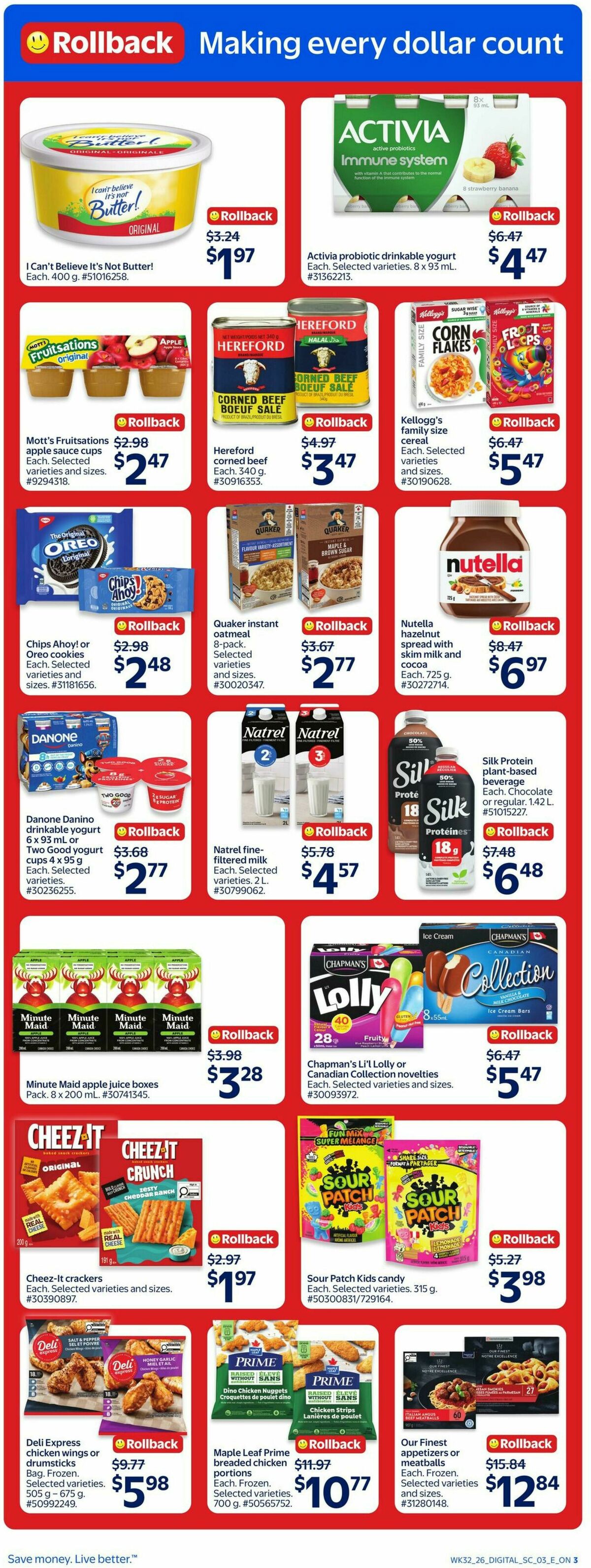 Walmart Flyer from September 3