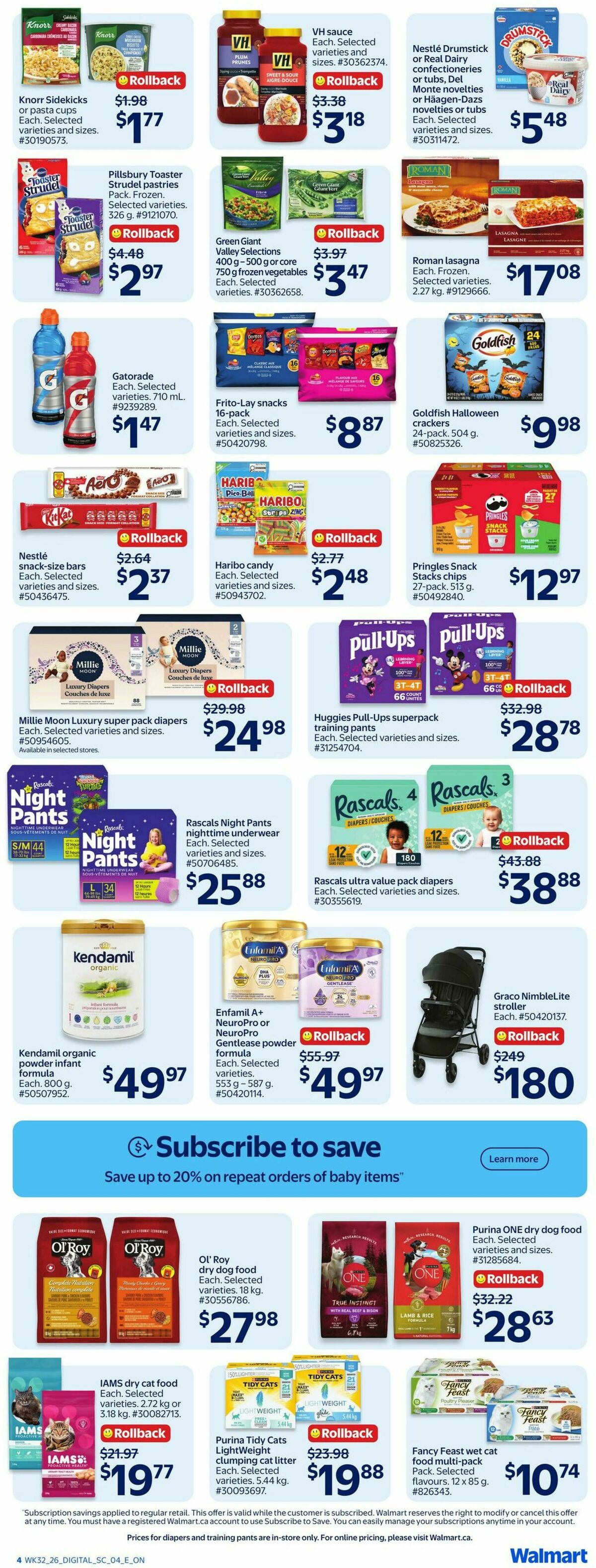 Walmart Flyer from September 3