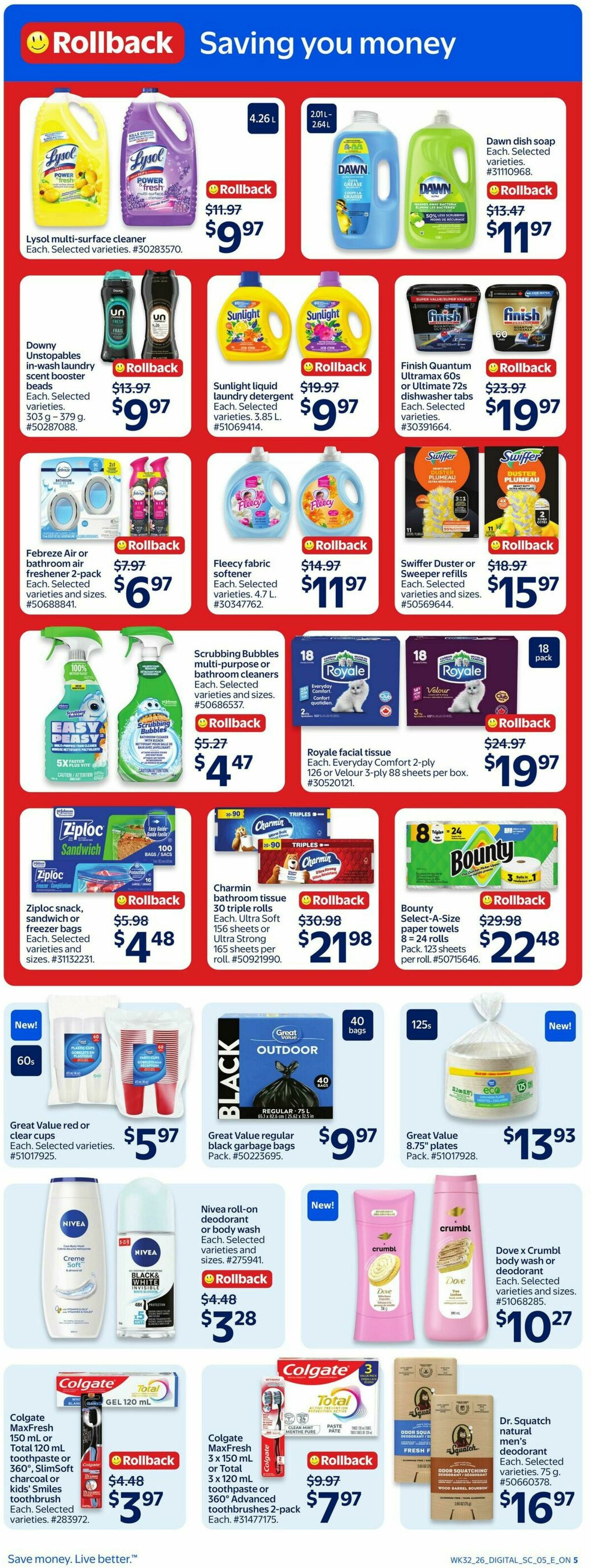 Walmart Flyer from September 3