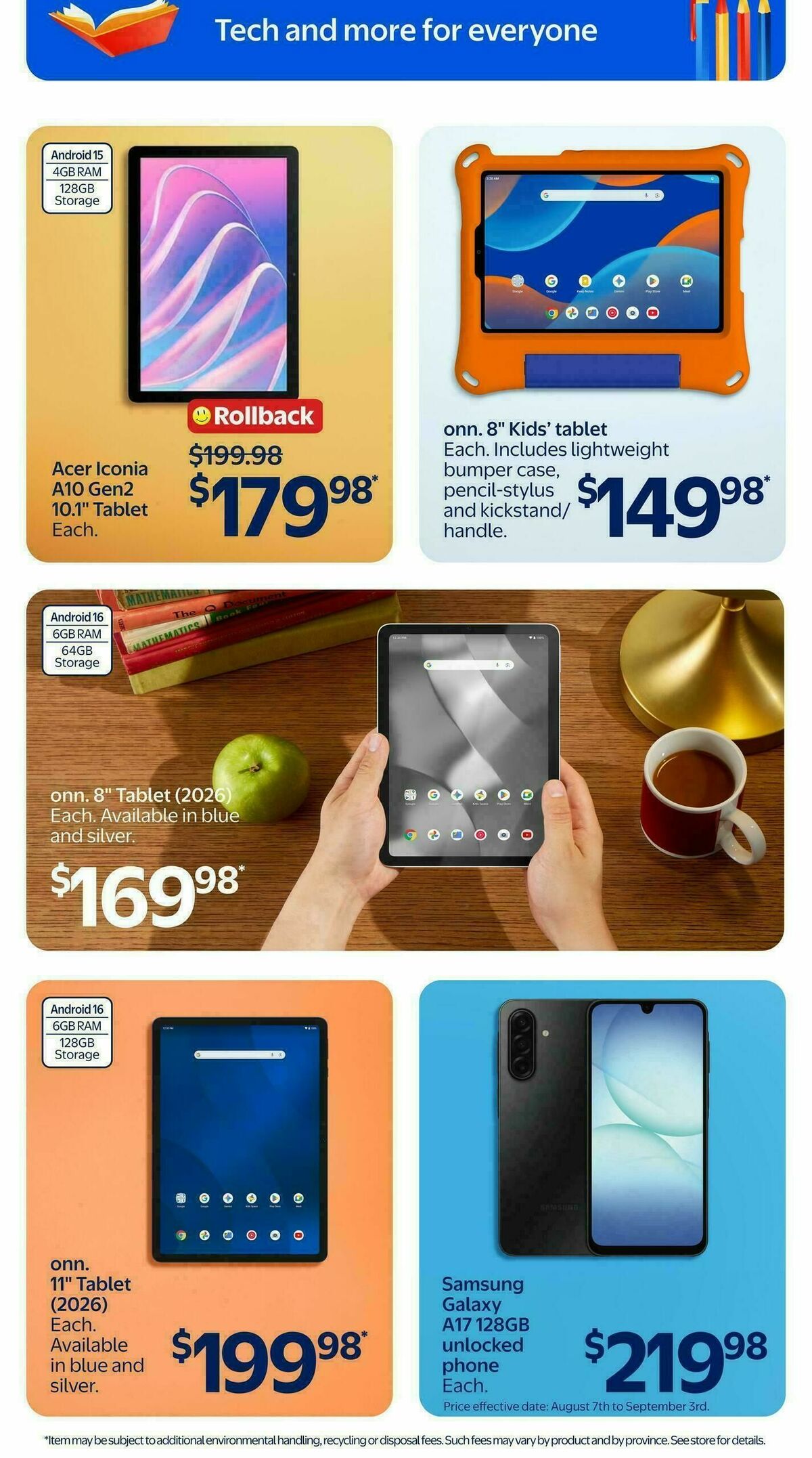 Walmart Flyer from September 10