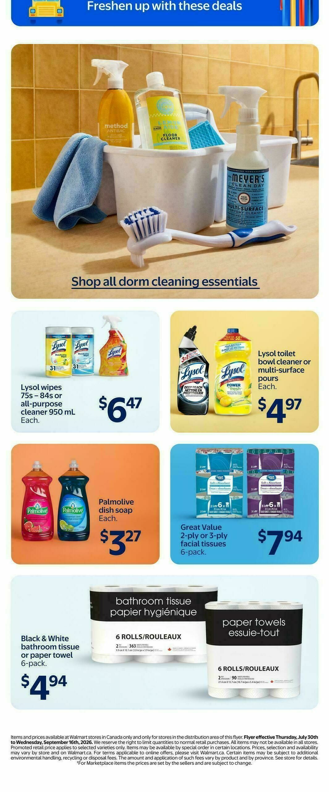 Walmart Flyer from September 10