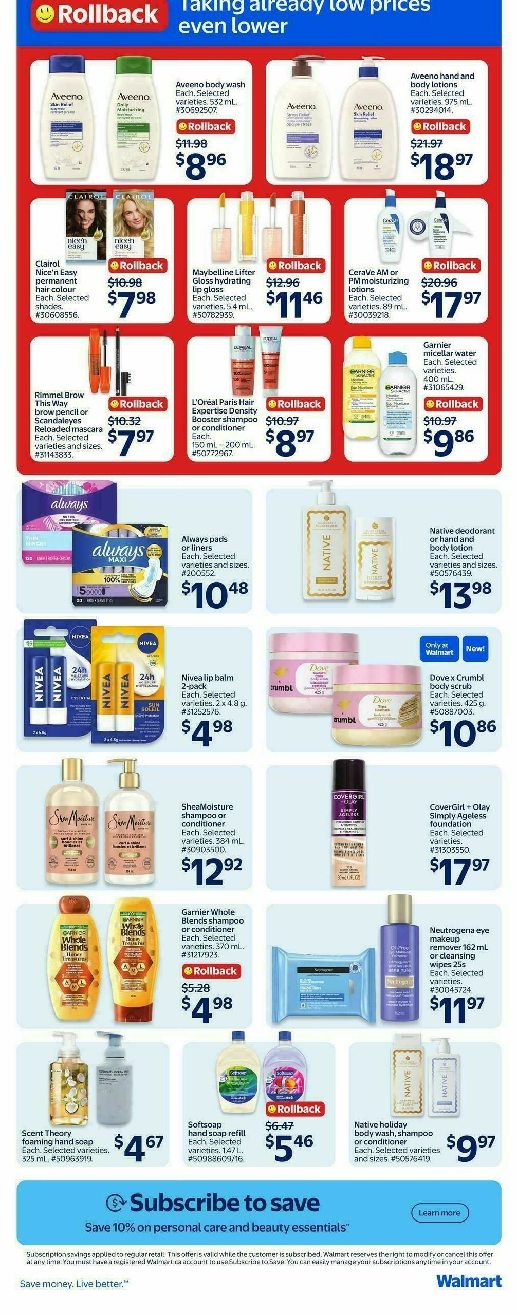 Walmart Flyer from September 10