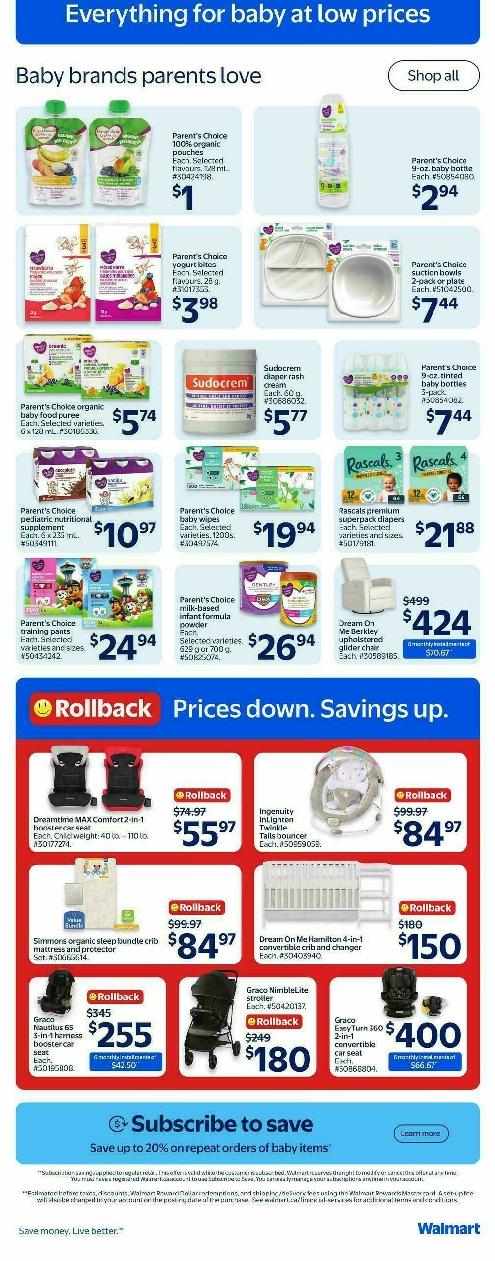 Walmart Flyer from September 10