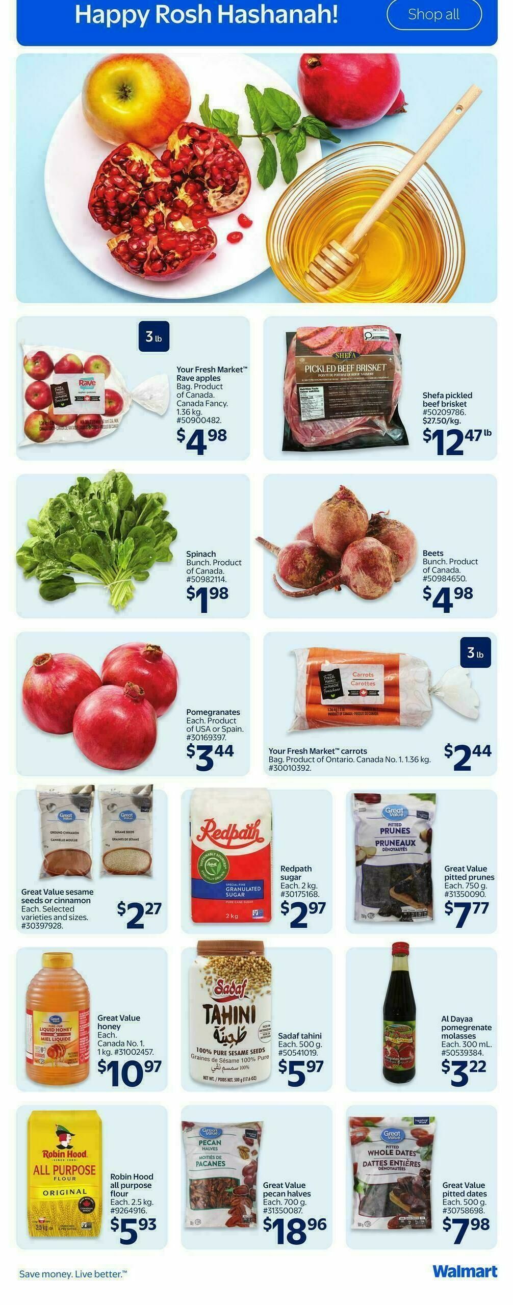 Walmart Flyer from September 10