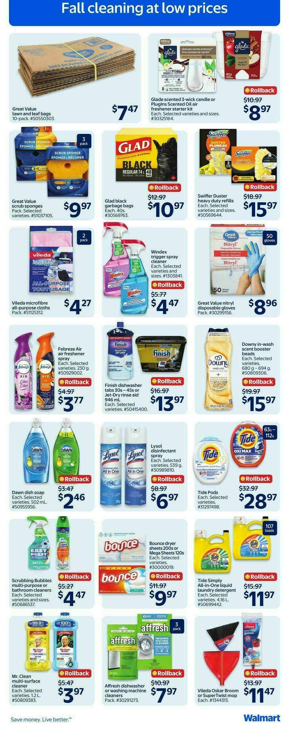 Walmart Flyer from September 10