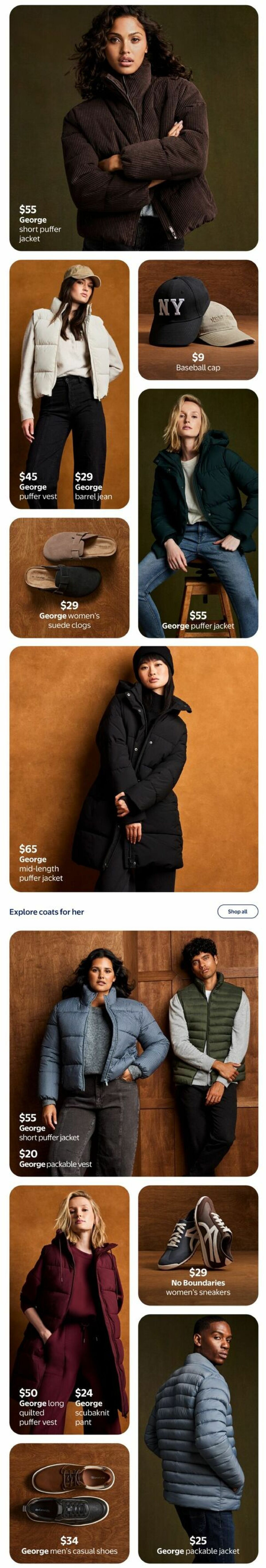Walmart Fall into Style Flyer from September 10