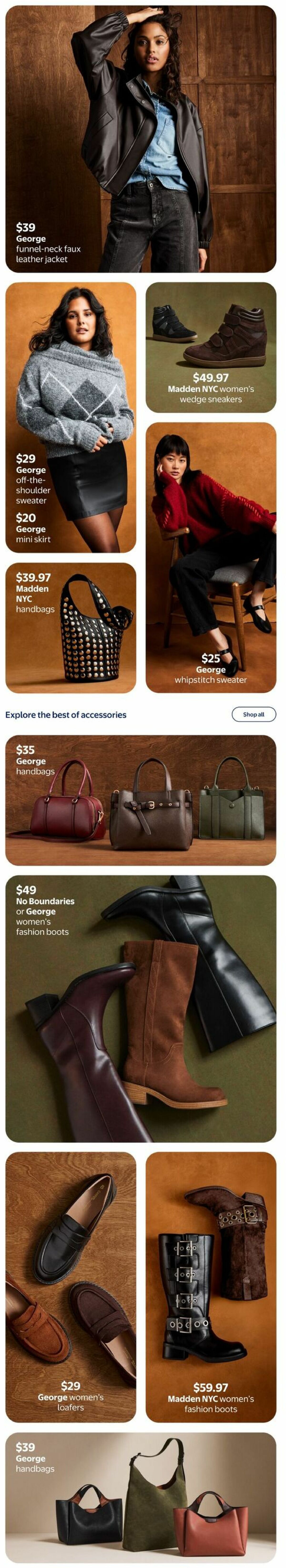 Walmart Fall into Style Flyer from September 10