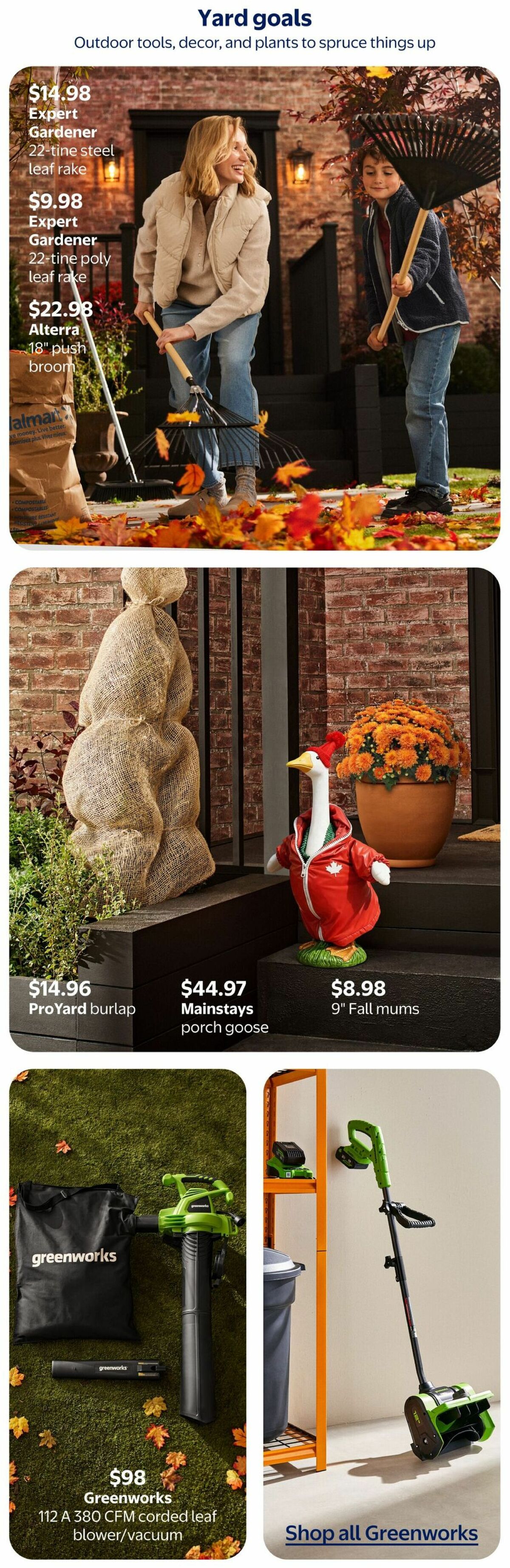 Walmart Ready for Fall Flyer from September 10