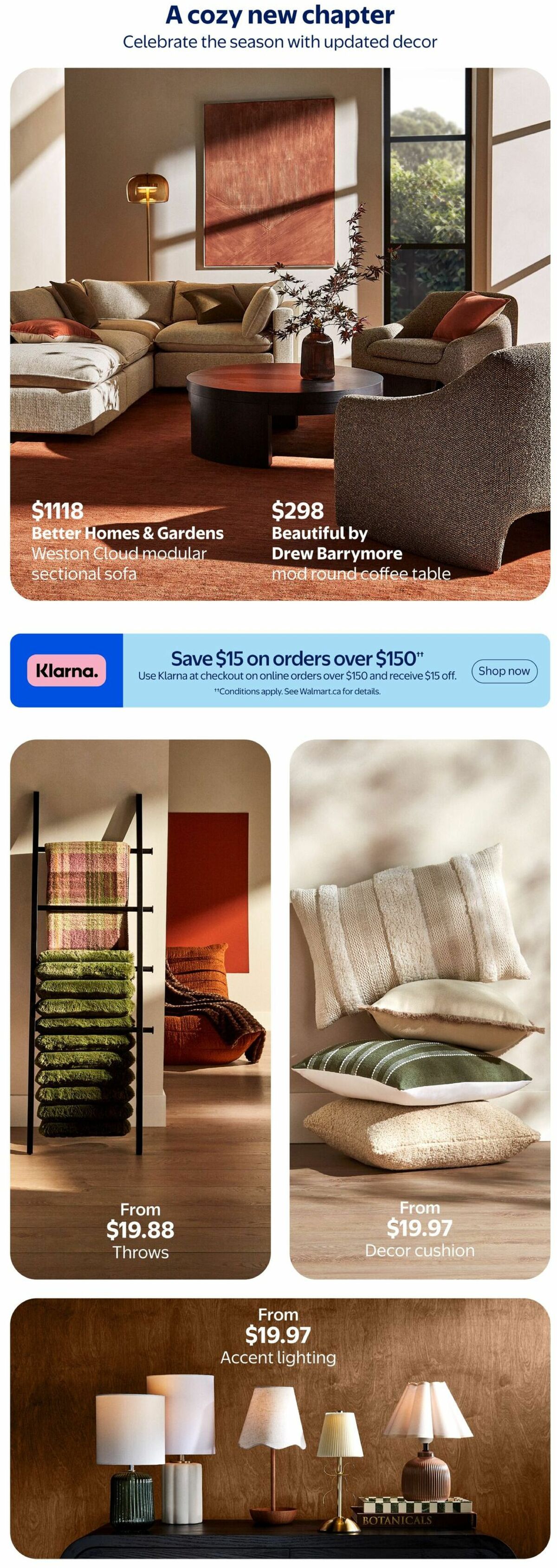 Walmart Ready for Fall Flyer from September 10