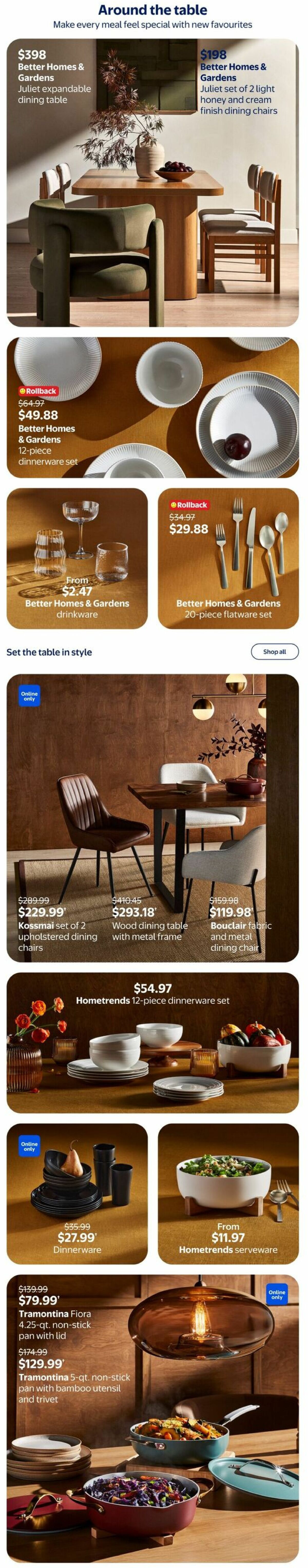 Walmart Ready for Fall Flyer from September 10