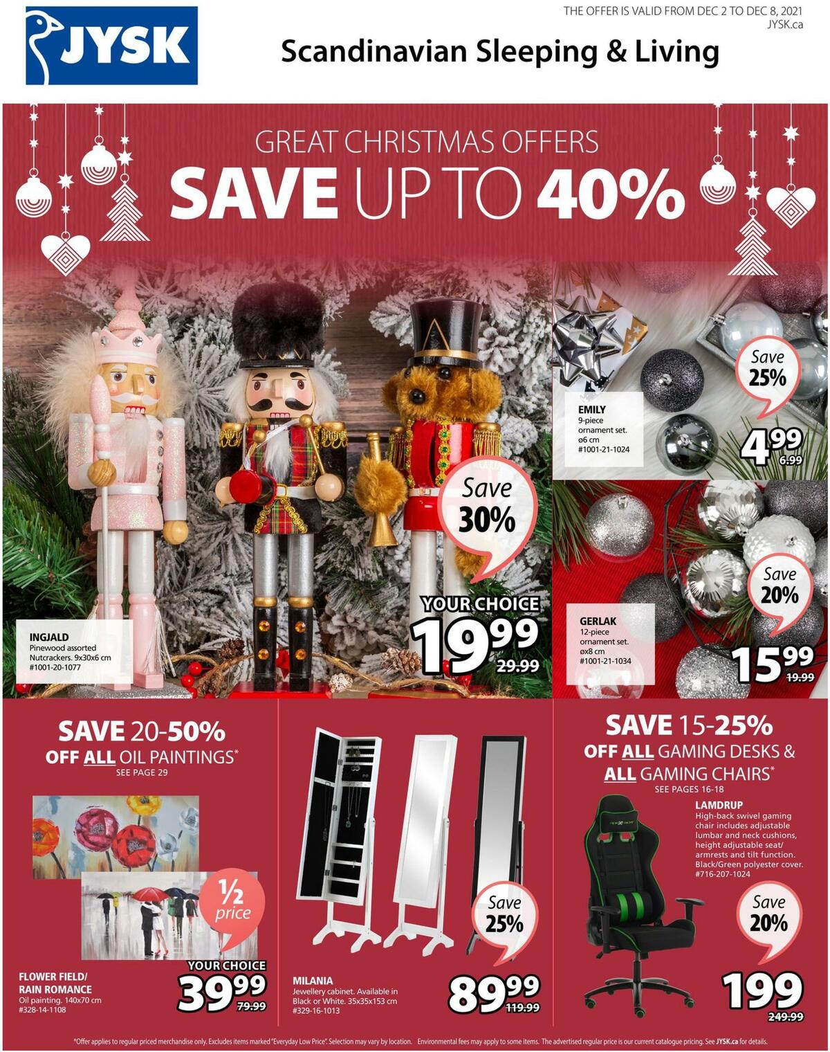 JYSK Flyer from December 2