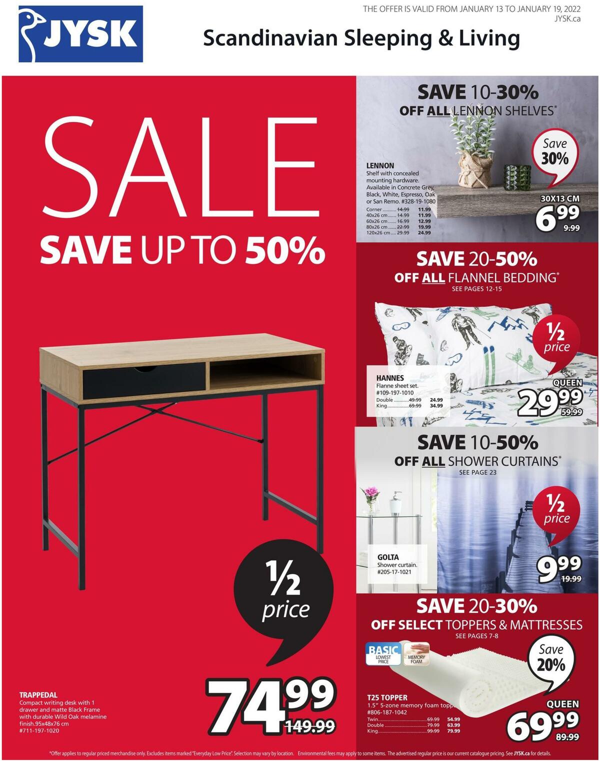 JYSK Flyer from January 13