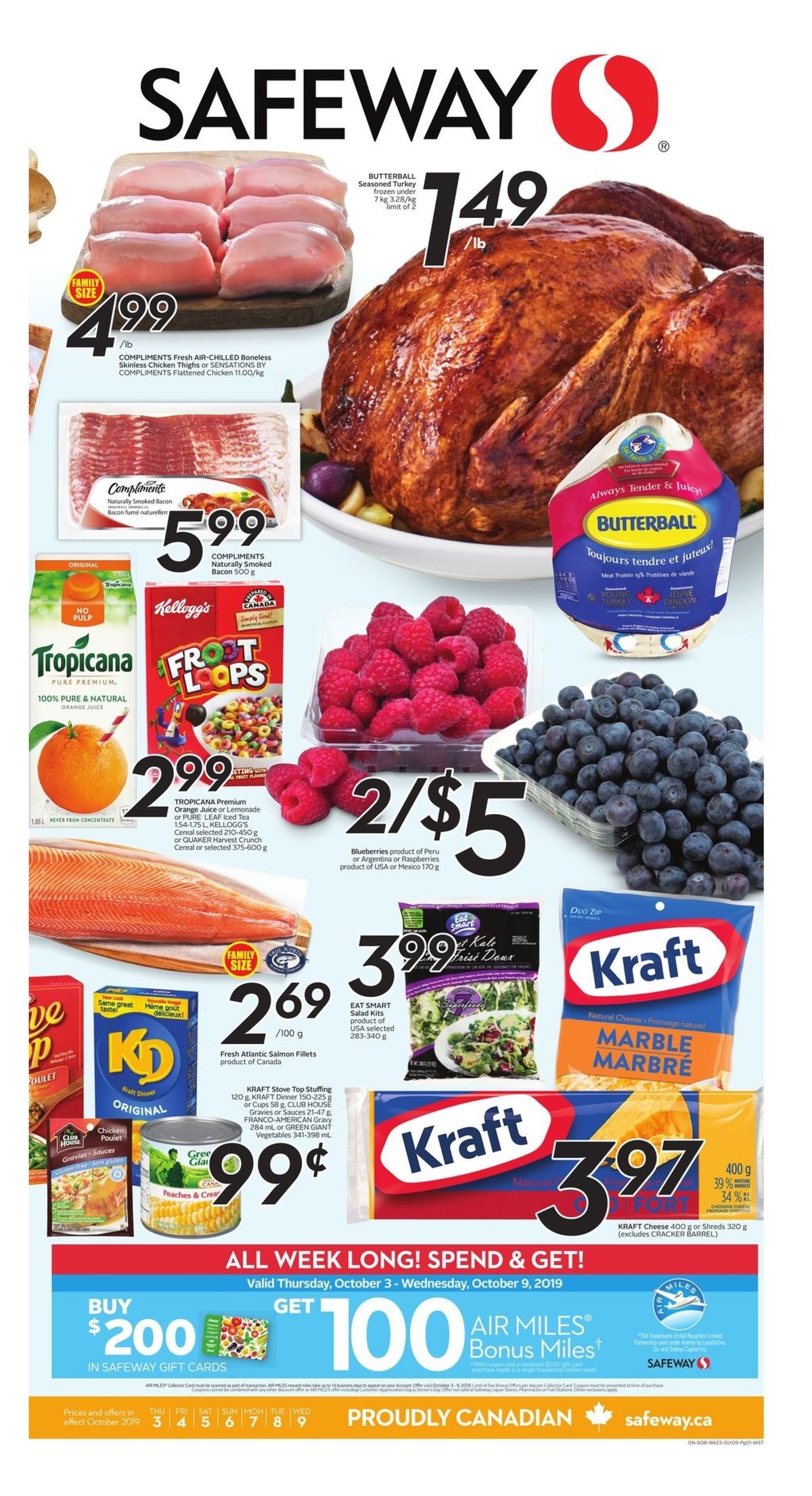 Safeway Flyer from October 3