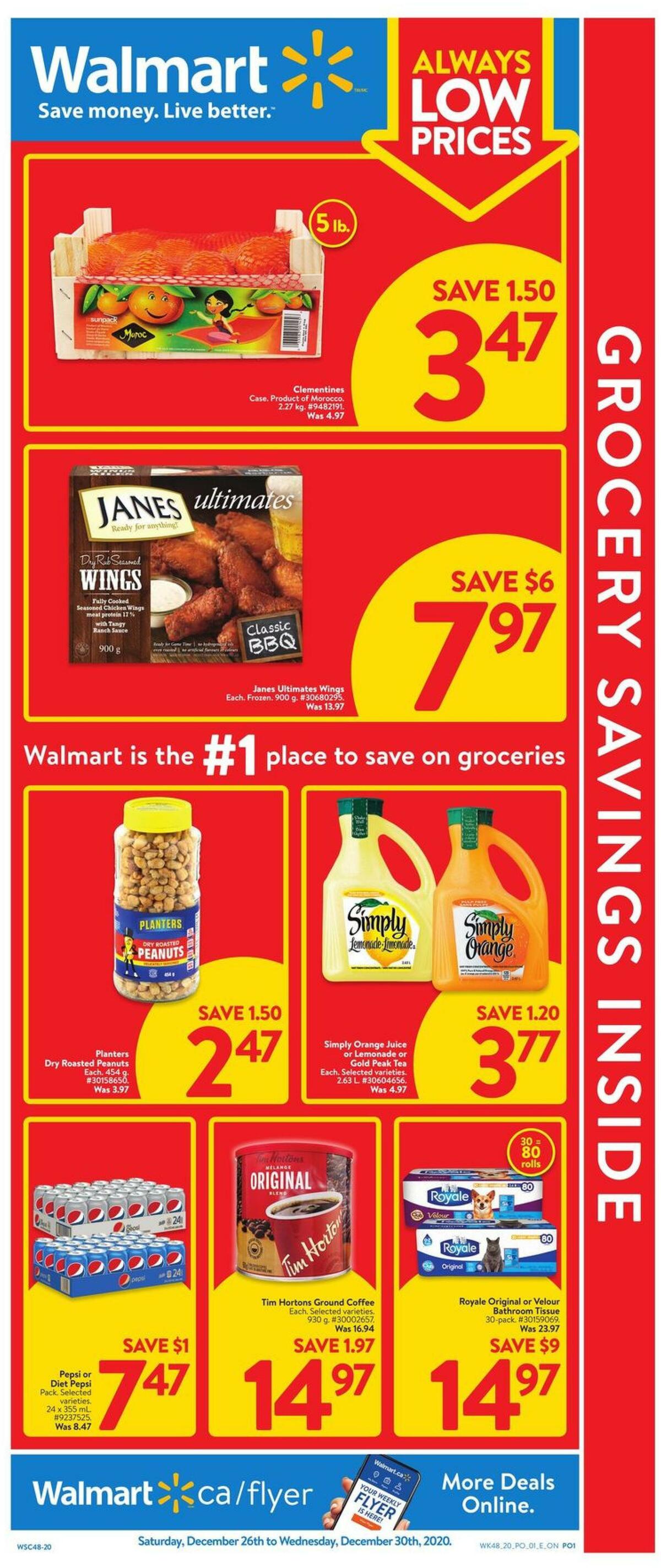 Walmart Flyer from December 26