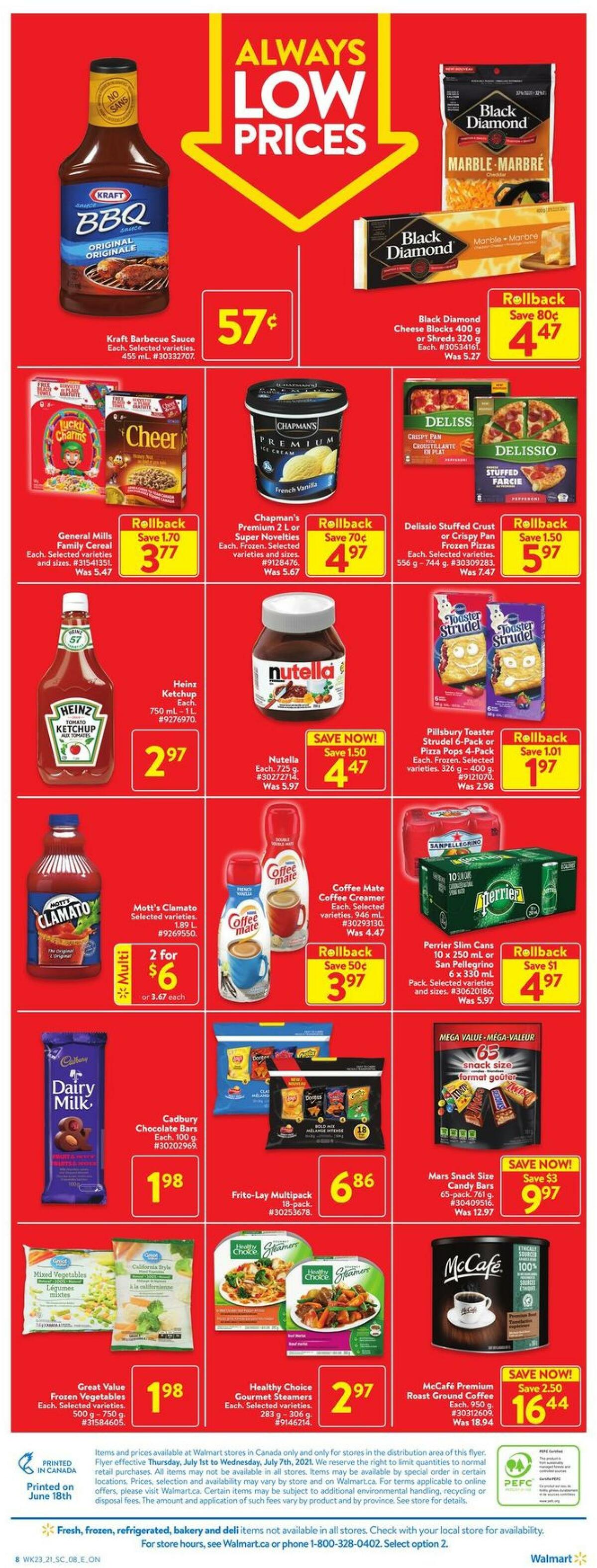 Walmart Flyer from July 1 Page 4