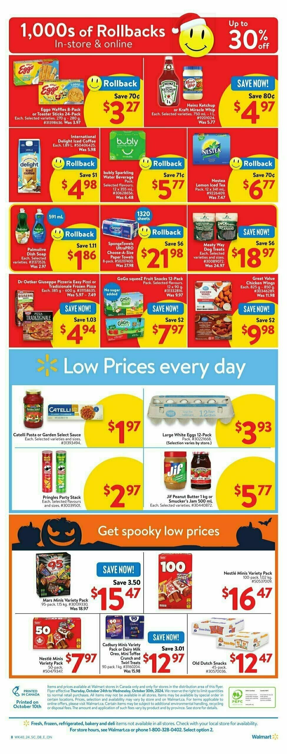 Walmart Flyer from October 24 Page 2