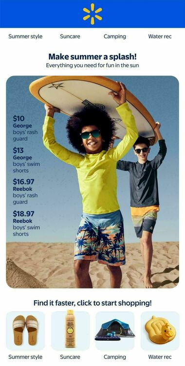 Walmart Summer Outdoors